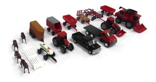 Farm Toy Playset, 20 Piece Value Set, Case Ih