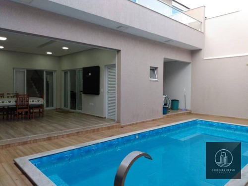 Imagem 24 de 30 de Sobrado Com 4 Dormitórios À Venda, 297 M² Por R$ 1.350.000,00 - Condomínio Vila Dos Inglezes - Sorocaba/sp - So0249
