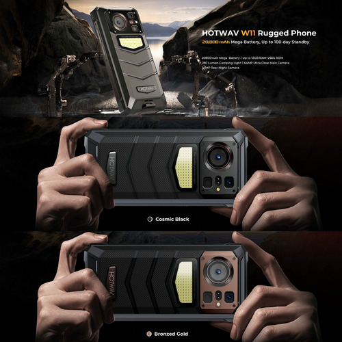 Hotwav W11 Con Android 13, Dual Sim 4g Y Nfc Integrado