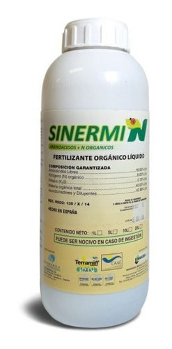 Sinermin Super 1 Litro-fertilizante-aminoácidos/nitrógeno 