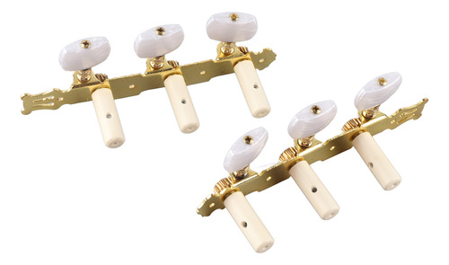 Teclas De Afinación De Cuerdas Para Guitarra Clásica, 2 Piez