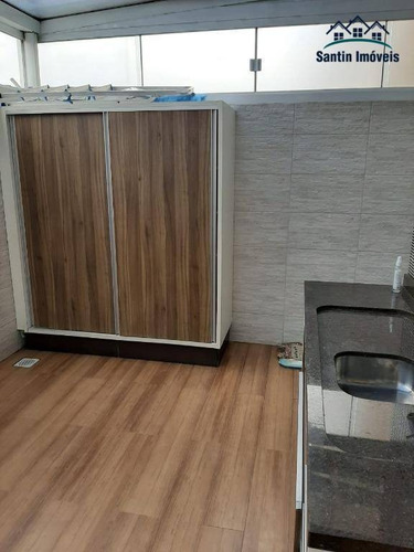 Imagem 24 de 30 de Sobrado De 130 M² Com 03 Dormitórios (sendo 01 Suíte) À Venda, Por R$ 560.000 - Xaxim - Curitiba/pr - So0306