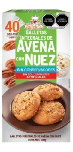 Galletas De Avena Taifeld's Con Nuez 600 G