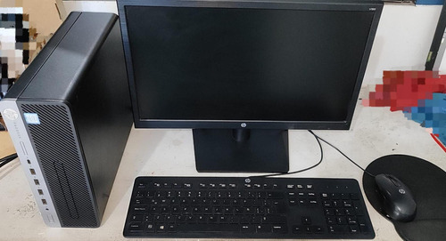 Hp Prodesk 600 G3 Sff Con Monitor, Teclado Y Mouse (Usado)
