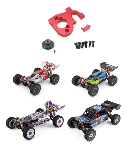 Soporte De Motor De Coche Rc Con Engranaje De Motor Para 144