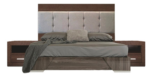 Recamara Isabela Ks 3 Piezas - Tabaco Këssa Muebles