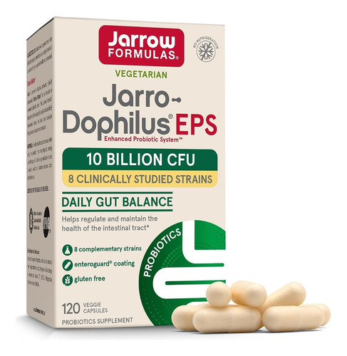 Jarrow Formulas Jarro-dophilus Eps Probióticos X 120 Cáps