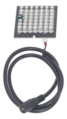 Placa Led De Visión Nocturna De 850 Nm, 48 Perlas Ir, Rellen