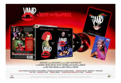 Dvd + Cards Vamp A Noite Dos Vampiros Duplo Original Lacrado