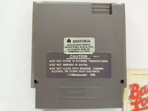 Nintendo Cartucho Bases Loaded Jaleco Videogame Nes (Usado)
