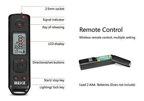 Meike Mka6300 Pro Controlador Remoto Incorporado De 24ghz Ha