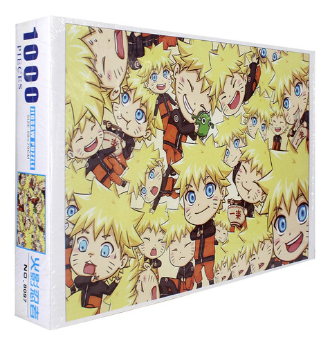 Rompecabezas 1000pz Naruto Kakashi Anime Puzzle 50x70cm