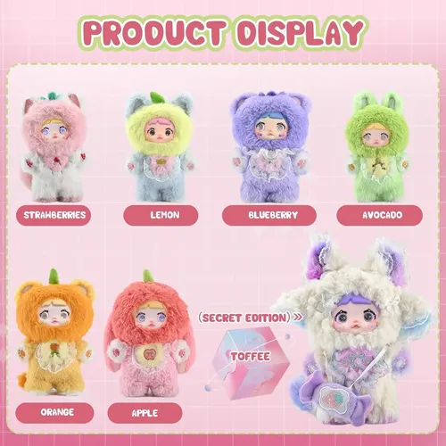 Wj Wj Plush Nommi Blind Box Fun Fruit Series, 7,1 | Frete grátis