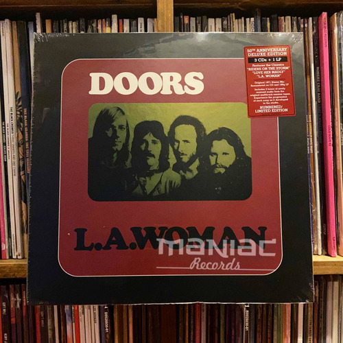 The Doors La Woman Deluxe 3 Cds 1 Vinilos