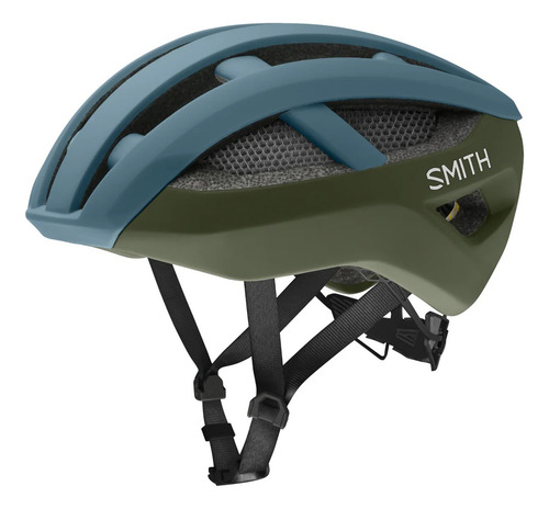Casco Para Bicicleta Network, Smith Optics Color Matte Stone / Moss Talla Small (51-55)