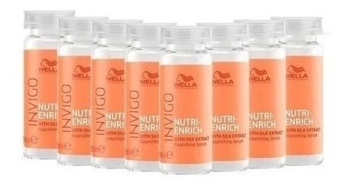 Imagem 2 de 3 de Wella Invigo Nutri Enrich - Ampola De Nutrição 8 Unds X10ml