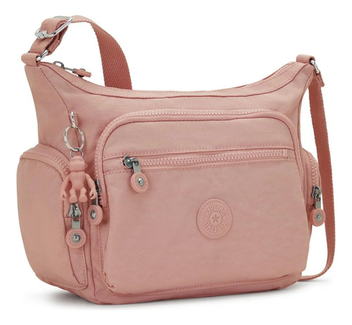 Bolsa Gabbie Kipling Gabbie Diseño Color Solido De Nailon  Tender Rose Asas Color Mismo