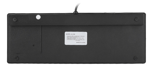 Teclado De 86 Teclas, Usb Com Fio, Tecla De Porta Hub Embuti