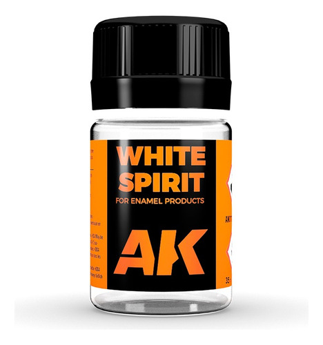 Modelismo Ak011 Interactive White Spirits Thinner 1/72 1/48