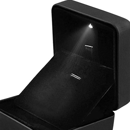 Caja Colgante De Luz Led Exhibición De Joyería De Lujo De