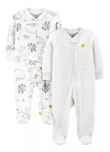 Ropa Para Bebe Paquete De 2 Pijama Térmicas Talla 6-9 Meses
