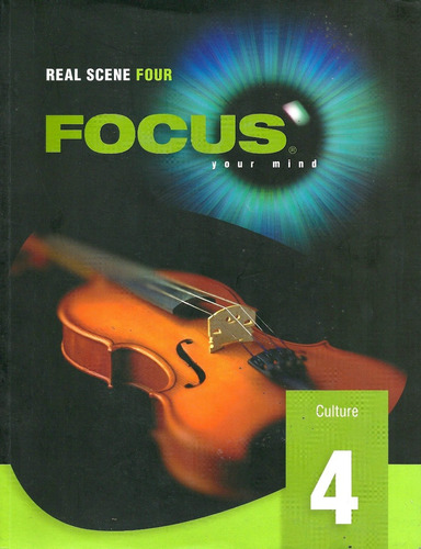 Focus Your Mind. Real Scene Four. Culture. Libro De Inglés 