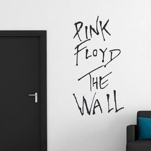 Vinilo Decorativo Autoadhesivo - Pink Floyd The Wall 59x116