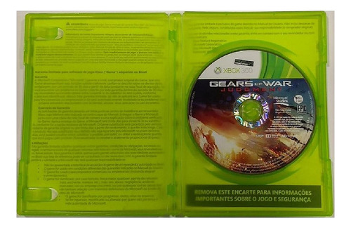 Jogo Gears Of War Judgment - Xbox 360 - Usado (Recondicionado)