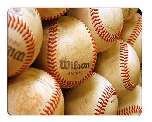 Nicokee Baseballs Alfombrilla De Ratón Para Juegos Baseball 