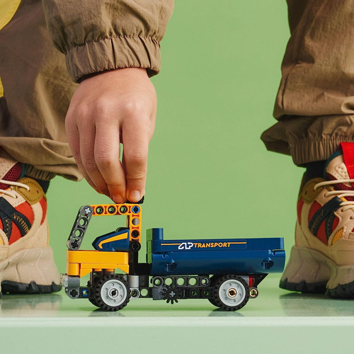 Lego Technic Dump Truck 42147, Juego De Juguetes De 2 Pulgad