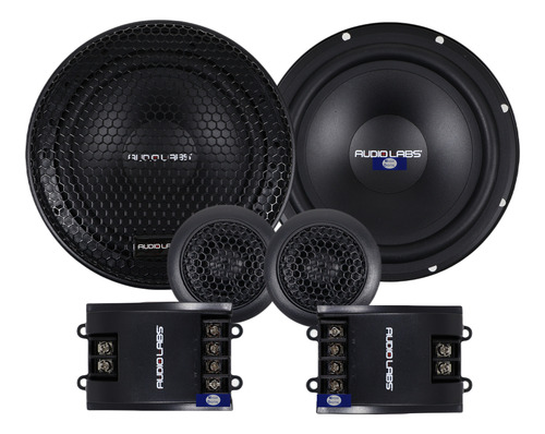 Set De Medios 6.5 Plg Audio Labs Adl-65.2c Hi-fi 500w 2vias
