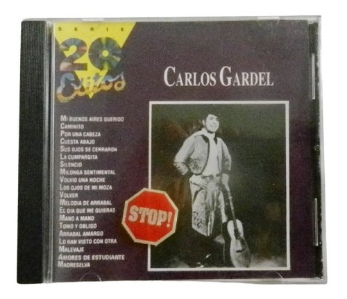 Cd Carlos Gardel Serie 20 Exitos Macondo Records