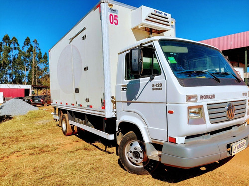 Imagem 2 de 15 de Vw 8120/11 Baú Frigorifico Gancheira