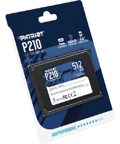 Disco Duro Solido Ssd 512gb Patriot Sata 3