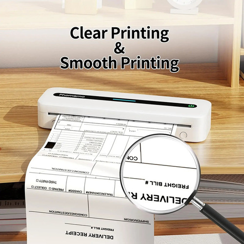 100 Hojas Para Papel Térmico A4 Impresora M08f Ráp