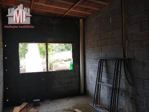 Linda Chácara Em Fase De Acabamento Com Escritura, 01 Suíte, Próxima Da Cidade, Internet, À Venda, 500 M² Por R$ 390.000 - Zona Rural - Pinhalzinho/sp - Ch0870
