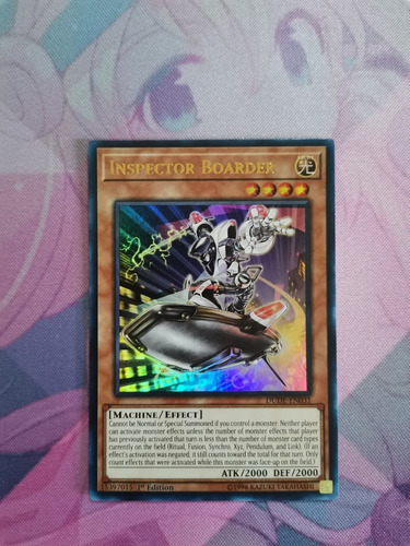 Inspector Boarder Ultra Rara Dude 031 Yugioh (Usado)