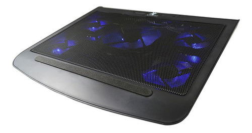 Base Portatil Star Tec 5 Ventiladores St-cp-15 Negro Color Negro