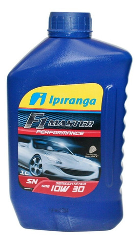 Óleo 10w30 Ipiranga F1 Master Performance Sn 1 L