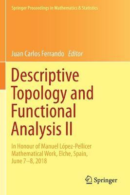 Libro Descriptive Topology And Functional Analysis Ii : I...