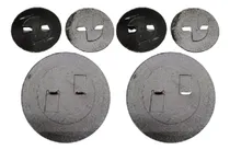 Comprar Kit 6 Pzas Tapas Quemadores Acros Whirlpool Defendi Mariposa