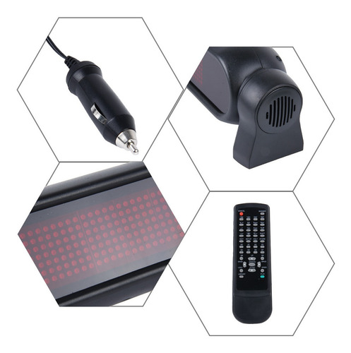Monitor Vehiculo Dc 12v Led Escapara Te Programable Bn