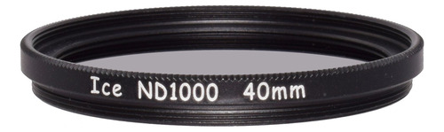Hielo 40 mm Nd1000 filtro Densidad Neutra Vidrio Optico