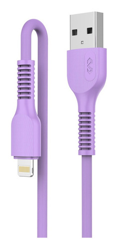 Cable Reforzado Usb Para Lightning Uso Rudo Miccell
