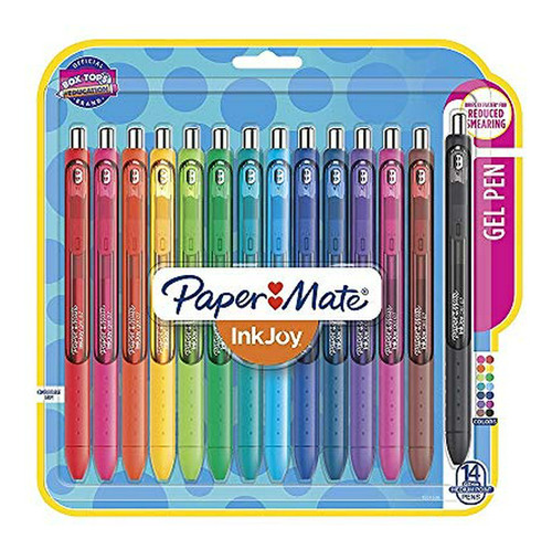 Bolígrafos De Tinta De Ge Inkjoy Gel Retractable Pen, 0.7mm,