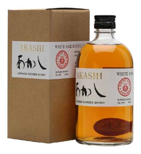 Whisky Japonés Akashi Black 40% Alc 500ml