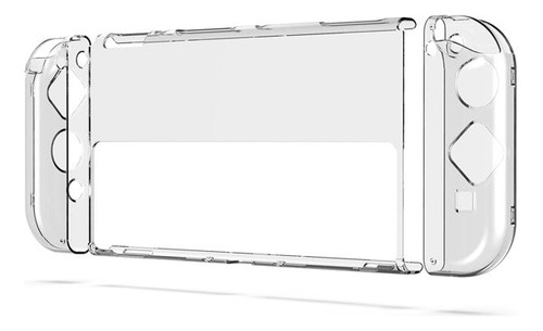 Crystal Case Transparente Para Nintendo Switch Oled