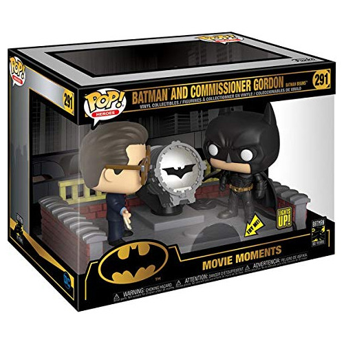 Momento De La Película Funko Pop Batman 80th Batman Light Up