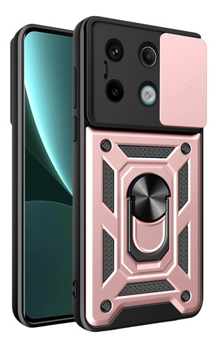 J Funda Para Redmi Note Poco Case Shock + Mica Cristal