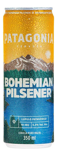 Cerveja Bohemian Pilsener Patagonia 350ml